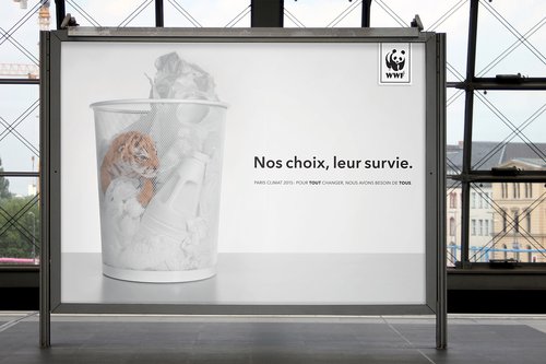 Affiche de CCHE Design pour WWF