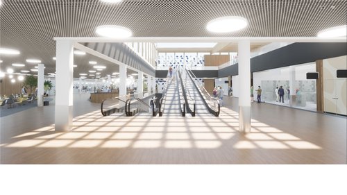 Architecture de CCHE pour la Coop Léman Centre Crissier Suisse