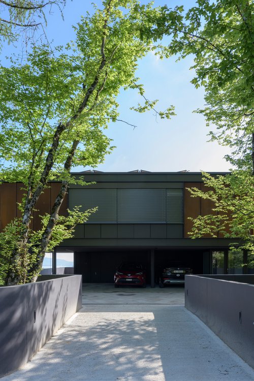 Architecture de CCHE pour l'immeuble d'habitation La Begnaule à Begnins Suisse