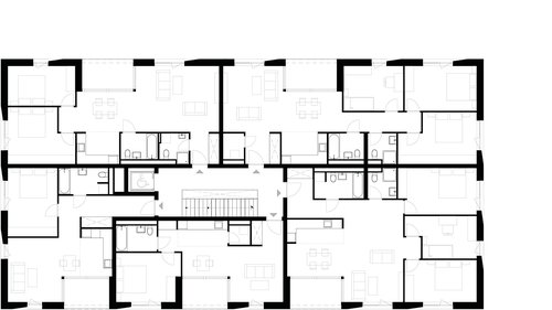 Architecture de CCHE pour Petit Bâle Nord Suisse