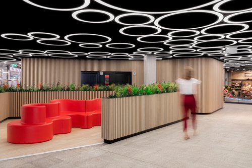 Transformation de CCHE pour le Centre commercial des Eaux-Vives Genève Suisse