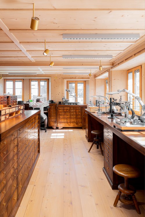 Réalisation de CCHE pour le Musée Atelier Audemars Piguet en Suisse