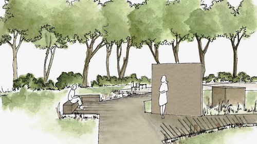 Croquis de CCHE pour le campus The Hive Suisse