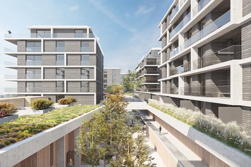Urbanisme de CCHE pour le concours de Bella Vista Suisse