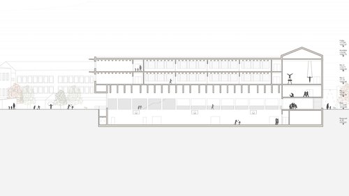 Architecture de CCHE pour complexe scolaire "Chez le Maître"