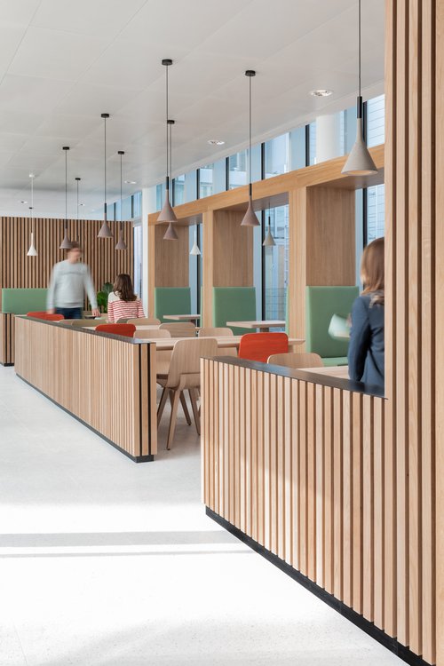 Architecture d'intérieur de CCHE pour Firmenich Suisse