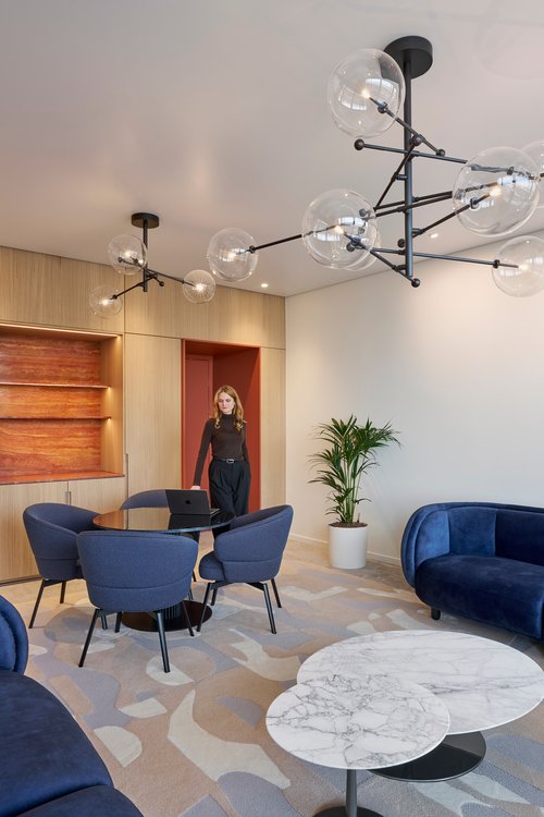 Aménagement d’intérieur par CCHE pour un family office suisse