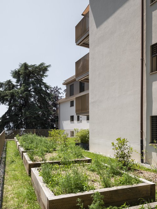 © Hiris Images Transformation de CCHE pour Boulevard de la Forêt 1 Pully Suisse