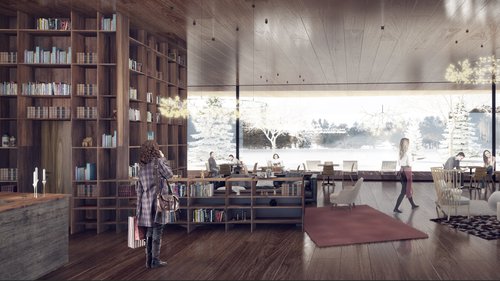 Architecture d'intérieur de CCHE pour le hameau de la Moubra Suisse