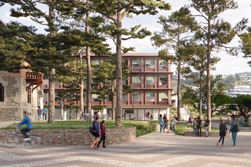 Concours d'architecture de CCHE pour le Collège de la Combe à Lutry Suisse