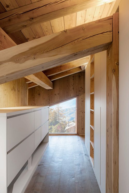 Architecture de CCHE pour Chalet individuel C à Crans-Montana Suisse