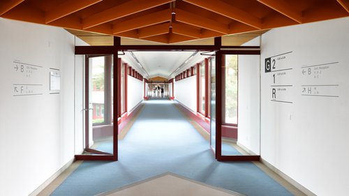 Signalétique de CCHE pour Nestlé Research Center