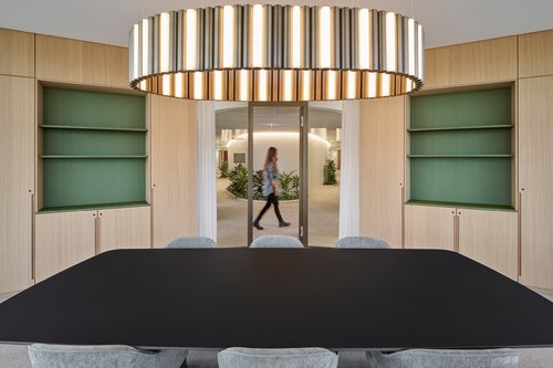 Aménagement d’intérieur par CCHE pour un family office suisse