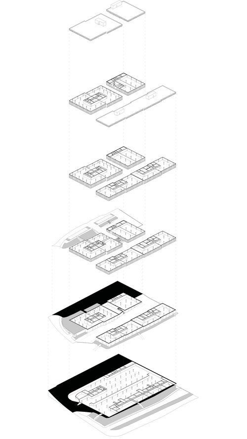Architecture de CCHE pour Polyprime à Villars-Sainte-Croix Suisse