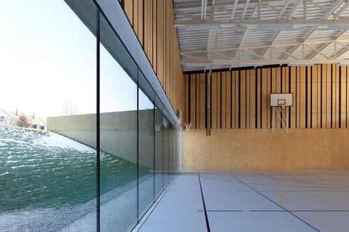 Architecture de CCHE d'une salle de gymnastique Suisse
