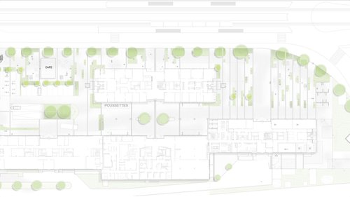 Architecture de CCHE pour le quartier de Chancy 59 à Genève Suisse