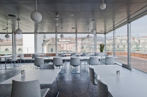 Architecture d'intérieur de CCHE des locaux administratifs de Nestlé Purina Suisse