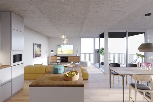 Architecture de CCHE pour le quartier Les Planches Suisse