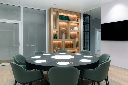 Architecture d'intérieur de CCHE pour le Campus Firmenich Suisse