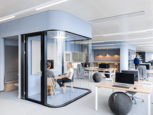 Architecture d'intérieur de CCHE pour Firmenich Suisse