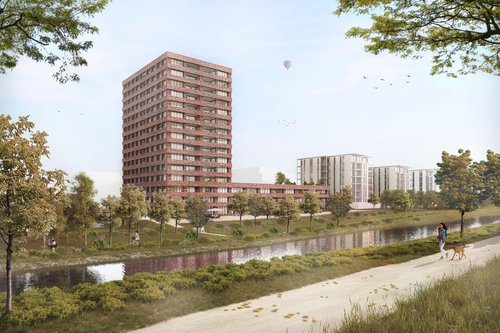 Urbanisme et Architecture de CCHE pour le Quartier de l'Ancienne Papeterie à Marly Suisse