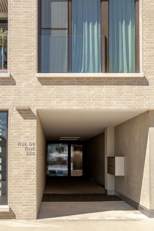 Architecture de CCHE pour les Terrasses de Rive à Nyon Suisse