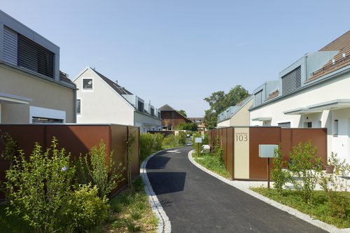 Architecture de CCHE pour le Quartier La Pique à Gland Suisse