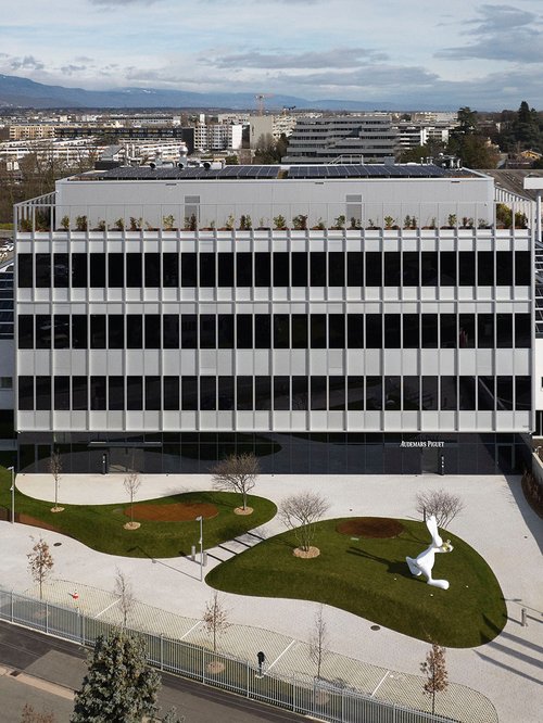 Actualité de CCHE pour la réalisation de la nouvelle manufacture d'Audemars Piguet à Meyrin Genève Suisse