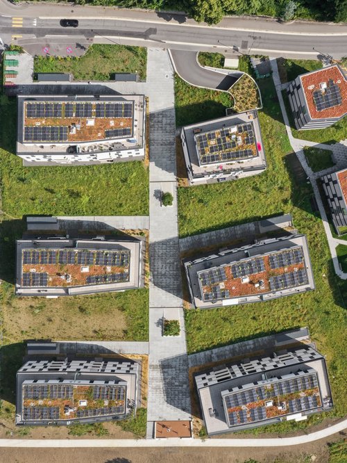 © Hiris Image Architecture de CCHE pour Grand-Pré Sud à Cheseaux Suisse