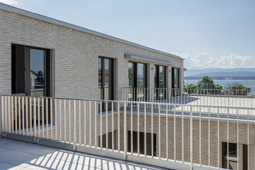 Architecture de CCHE pour les Terrasses de Rive à Nyon Suisse