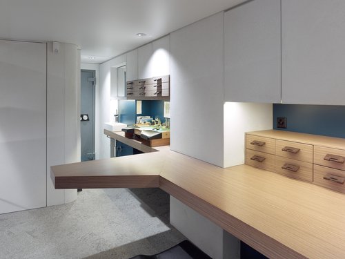 Architecture d'intérieur de CCHE de la Bijouterie Guillard Suisse