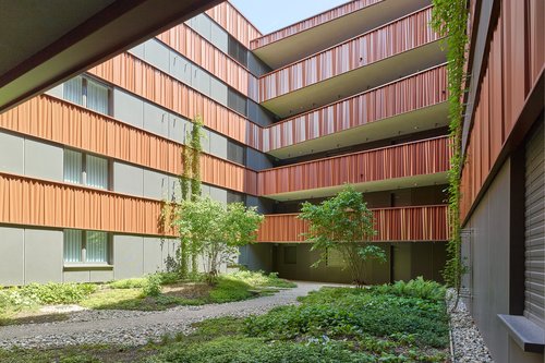 Architecture de CCHE pour le Quartier de la Suettaz à Nyon Suisse