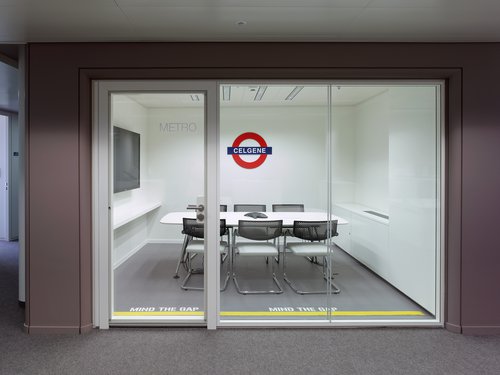 Architecture d'intérieur de CCHE pour Celgene III Suisse