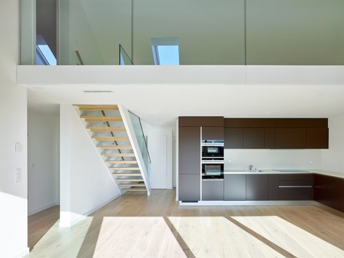 Architecture de CCHE pour un bâtiment de logements et de surfaces commerciales Suisse