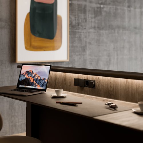 Projet intérieur de CCHE pour l'Hôtel des Horlogers Audemars Piguet en Suisse