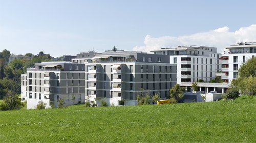 Architecture de CCHE pour le projet Maillefer I et II Suisse