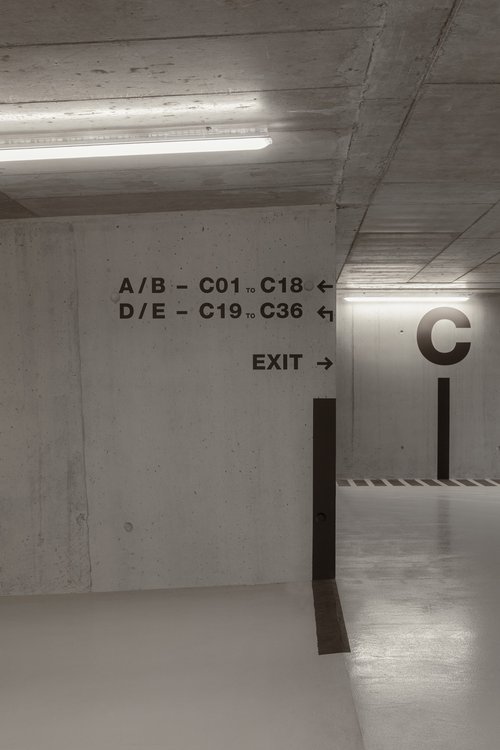 Design de CCHE pour parking Musée Atelier Audemars Piguet