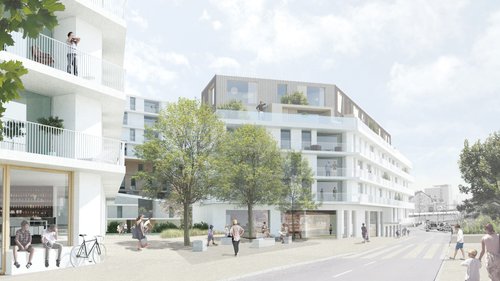 Urbanisme de CCHE pour le MEP du quartier Côté Gare 1030 Suisse