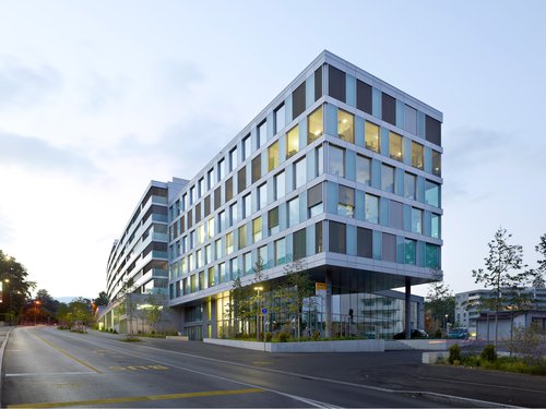 Architecture de CCHE pour les Résidences du parc Nyon Suisse