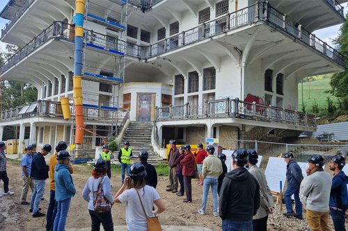 Actualité de CCHE pour journée du patrimoine Manoir hauteroche Abbaye Suisse 1