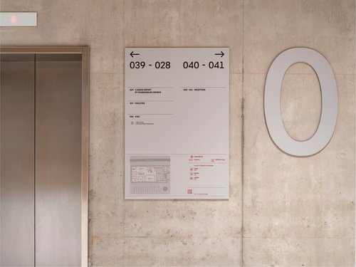 Actualité de CCHE pour la signalétique du siège de l'organisation internationale Médecins sans frontières MSF à Genève Suisse