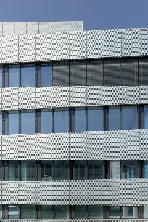 © Thomas Jantscher Architecture de CCHE du bâtiment administratif Flumeaux 41 Suisse