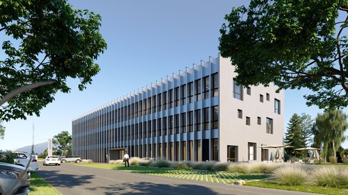 Architecture de CCHE pour le siège Suisse Doka