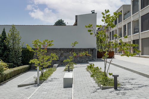 Architecture de CCHE pour les Terrasses de Rive à Nyon Suisse