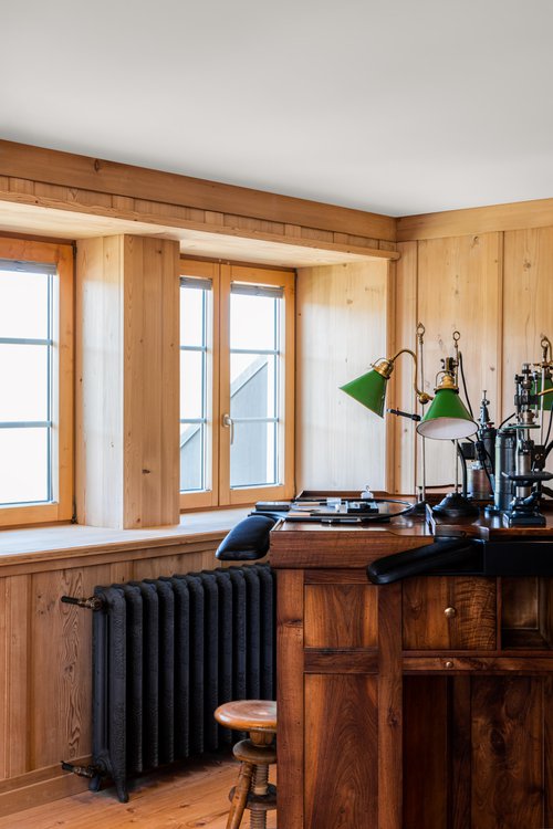 © Think Utopia Réalisation de CCHE pour le Musée Atelier Audemars Piguet en Suisse