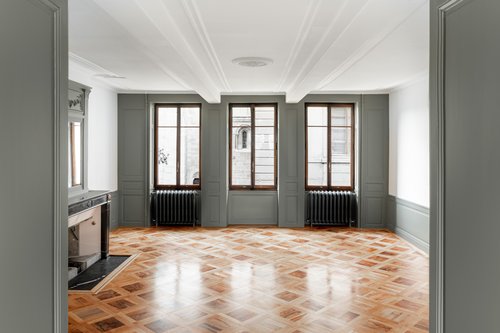 Rénovation de CCHE pour un appartement en vieille ville de Genève