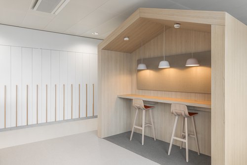 Architecture d'intérieur de CCHE pour Firmenich Suisse