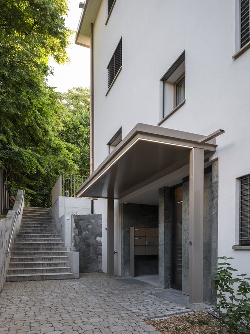 © Hiris Images Transformation de CCHE pour Boulevard de la Forêt 1 Pully Suisse