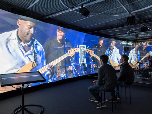 © Adrien Barakat Architecture de CCHE du bâtiment public EPFL Artlab Suisse
