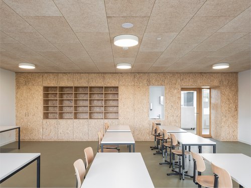 © Hiris images Architecture de CCHE pour le collège Mottier B Suisse